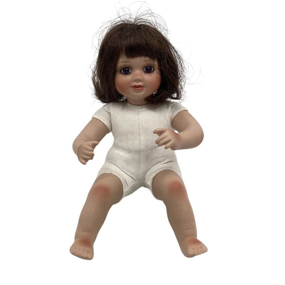 5"Poseable Fashion Baby Doll Light Brown Hair Brown‎ Eyes